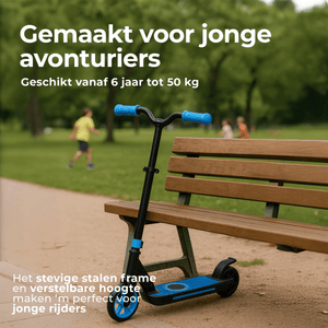 Denver elektrische step voor kinderen - 10km/u - Kinderstep - LED Verlichting - 6km Bereik - SCK5500
