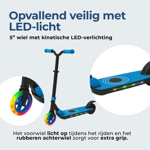 Denver elektrische step voor kinderen - 10km/u - Kinderstep - LED Verlichting - 6km Bereik - SCK5500