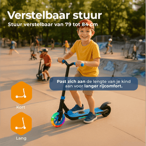 Denver elektrische step voor kinderen - 10km/u - Kinderstep - LED Verlichting - 6km Bereik - SCK5500