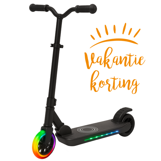 Denver elektrische step voor kinderen - 10km/u - Kinderstep - LED Verlichting - 6km Bereik - SCK5500