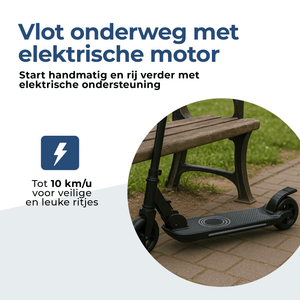 Denver elektrische step voor kinderen - 10km/u - Kinderstep - LED Verlichting - 6km Bereik - SCK5500