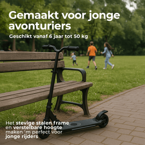 Denver elektrische step voor kinderen - 10km/u - Kinderstep - LED Verlichting - 6km Bereik - SCK5500