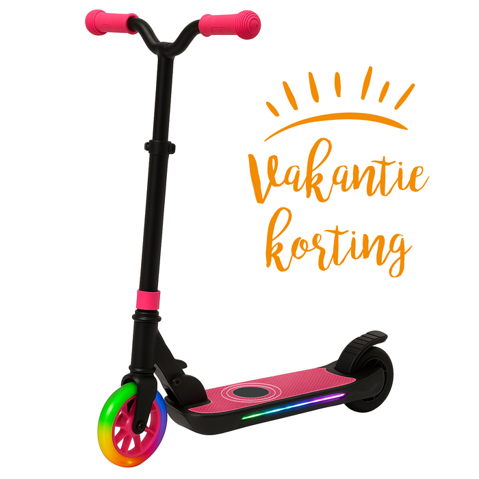 Denver elektrische step voor kinderen - 10km/u - Kinderstep - LED Verlichting - 6km Bereik - SCK5500