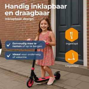 Denver elektrische step voor kinderen - 10km/u - Kinderstep - LED Verlichting - 6km Bereik - SCK5500