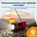 Denver Noodradio - Powerbank Zonneenergie - FM Radio - Noodpakket - Zaklamp - Opwindbaar - SOS Knop - Solar powerbank - SCR2007