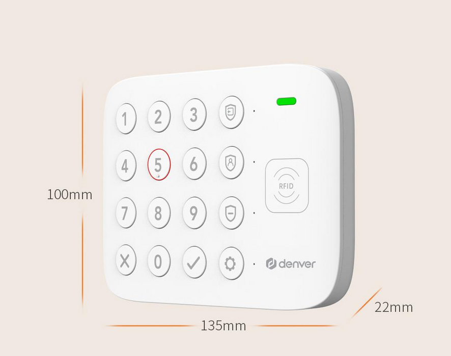 Denver Alarmsysteem - Smart Home - Tuya - Beveiliging - SHA220 - Denvershop