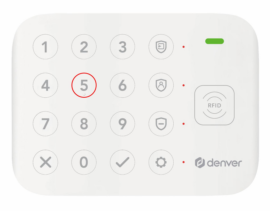 Denver Alarmsysteem - Smart Home - Tuya - Beveiliging - SHA220 - Denvershop