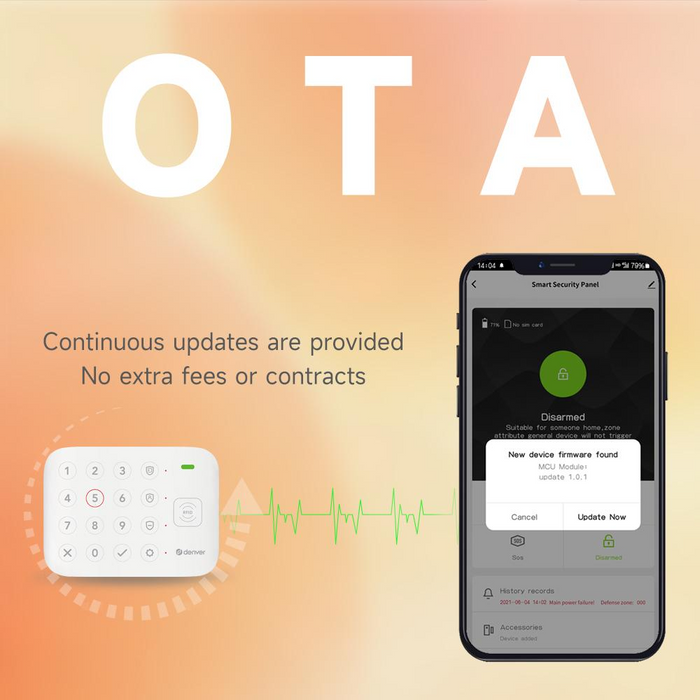 Denver Alarmsysteem - Smart Home - Tuya - Beveiliging - SHA220 - Denvershop