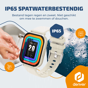 Denver Smartwatch - Android iOS - Notificaties - Sporthorloge - Hartslagmeter - Saturatiemeter - Slaapmonitor - SWC176