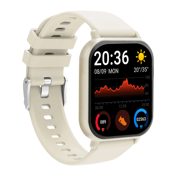 Denver 1,81 inch smartwatch · belfunctie en notificaties · SWC176