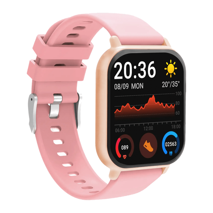 Denver 1,81 inch smartwatch · belfunctie en notificaties · SWC176