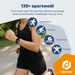Denver Smartwatch - Android iOS - Notificaties - Sporthorloge - Hartslagmeter - Saturatiemeter - Slaapmonitor - SWC184