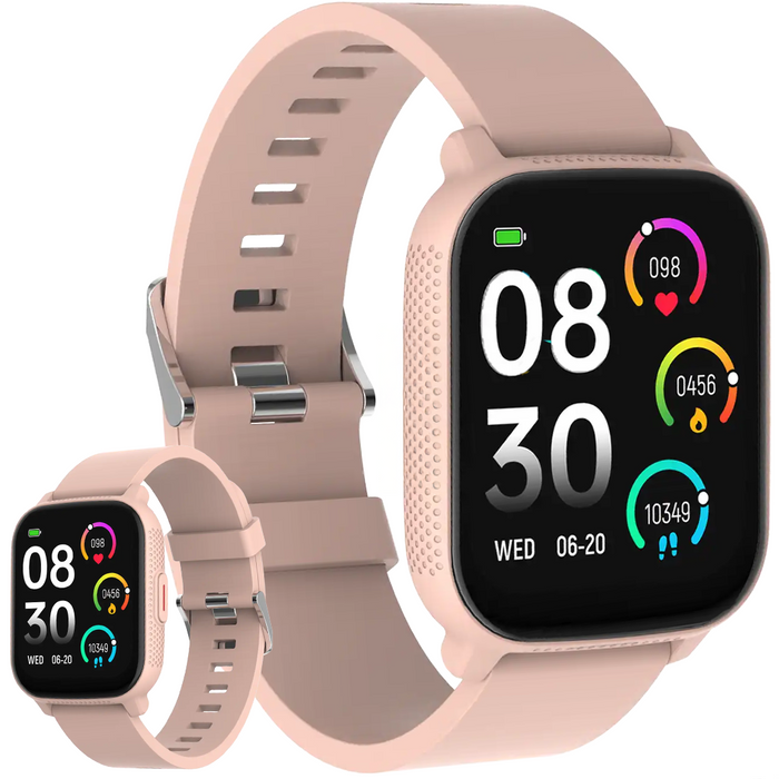 Denver Smartwatch - Android iOS - Notificaties - Sporthorloge - Hartslagmeter - Saturatiemeter - Slaapmonitor - SWC184