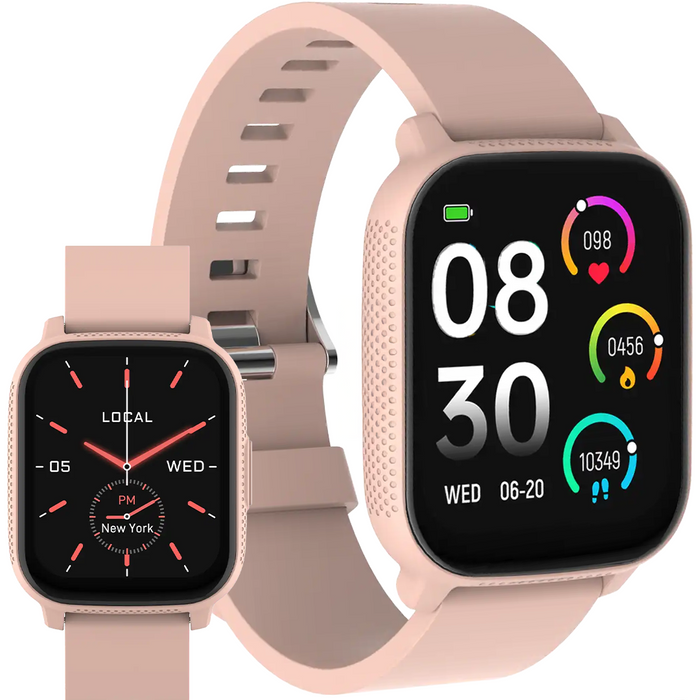 Denver Smartwatch - Android iOS - Notificaties - Sporthorloge - Hartslagmeter - Saturatiemeter - Slaapmonitor - SWC184