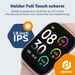 Denver Smartwatch - Android iOS - Notificaties - Sporthorloge - Hartslagmeter - Saturatiemeter - Slaapmonitor - SWC184
