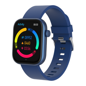 Denver Smartwatch - Android iOS - Volledige Belfunctie - Amoled Display - Sporthorloge - Hartslagmeter - Saturatiemeter - Slaapmonitor - SWC185
