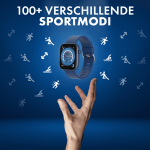 Denver Smartwatch - Android iOS - Volledige Belfunctie - Amoled Display - Sporthorloge - Hartslagmeter - Saturatiemeter - Slaapmonitor - SWC185