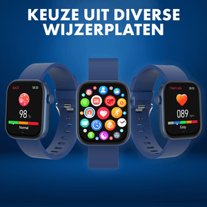 Denver Smartwatch - Android iOS - Volledige Belfunctie - Amoled Display - Sporthorloge - Hartslagmeter - Saturatiemeter - Slaapmonitor - SWC185