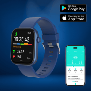 Denver Smartwatch - Android iOS - Volledige Belfunctie - Amoled Display - Sporthorloge - Hartslagmeter - Saturatiemeter - Slaapmonitor - SWC185