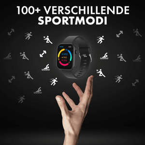 Denver Smartwatch - Android iOS - Volledige Belfunctie - Amoled Display - Sporthorloge - Hartslagmeter - Saturatiemeter - Slaapmonitor - SWC185