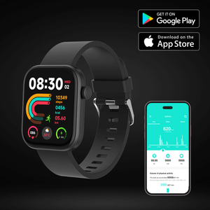 Denver Smartwatch - Android iOS - Volledige Belfunctie - Amoled Display - Sporthorloge - Hartslagmeter - Saturatiemeter - Slaapmonitor - SWC185