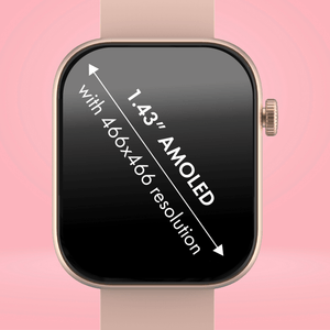 Denver Smartwatch - Android iOS - Volledige Belfunctie - Amoled Display - Sporthorloge - Hartslagmeter - Saturatiemeter - Slaapmonitor - SWC185