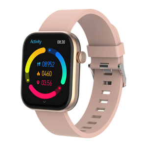 Denver Smartwatch - Android iOS - Volledige Belfunctie - Amoled Display - Sporthorloge - Hartslagmeter - Saturatiemeter - Slaapmonitor - SWC185