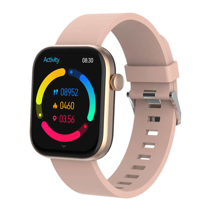 Denver Smartwatch - Android iOS - Volledige Belfunctie - Amoled Display - Sporthorloge - Hartslagmeter - Saturatiemeter - Slaapmonitor - SWC185