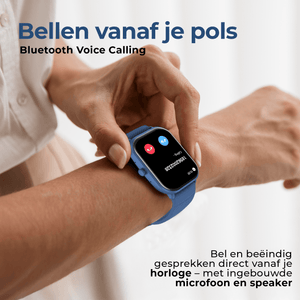 Denver Smartwatch - Android iOS - Volledige Belfunctie - Amoled Display - Sporthorloge - Hartslagmeter - Saturatiemeter - Slaapmonitor - SWC187