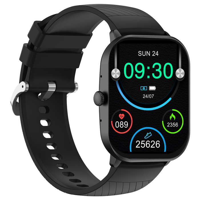 Denver Smartwatch - Android iOS - Volledige Belfunctie - Amoled Display - Sporthorloge - Hartslagmeter - Saturatiemeter - Slaapmonitor - SWC187