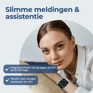 Denver Smartwatch - Android iOS - Volledige Belfunctie - Amoled Display - Sporthorloge - Hartslagmeter - Saturatiemeter - Slaapmonitor - SWC187