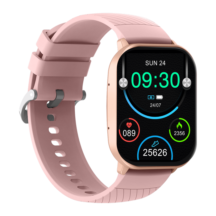 Denver Smartwatch - Android iOS - Volledige Belfunctie - Amoled Display - Sporthorloge - Hartslagmeter - Saturatiemeter - Slaapmonitor - SWC187
