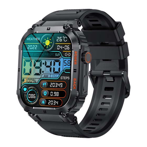 Denver Smartwatch - Volledige Belfunctie - 100 Sportmodi - Sporthorloge - Hartslagmeter - Bloeddrukmeter - Stappenteller - Saturatiemeter - Slaapmonitor - Social Media Activiteit - SWC191
