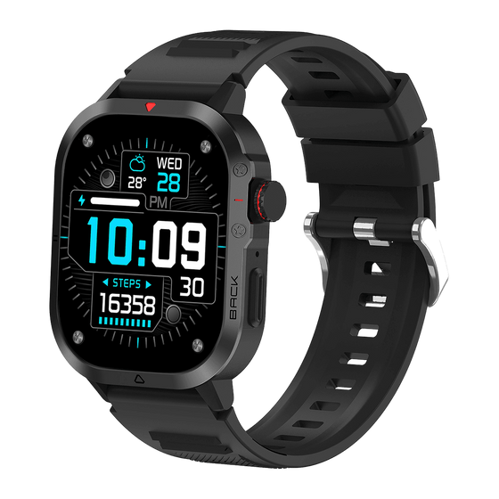 Denver Smartwatch - Android & iOS - Volledige Belfunctie - 100 Sportmodi - Sporthorloge - Hartslagmeter - Bloeddrukmeter - Stappenteller - SWC195