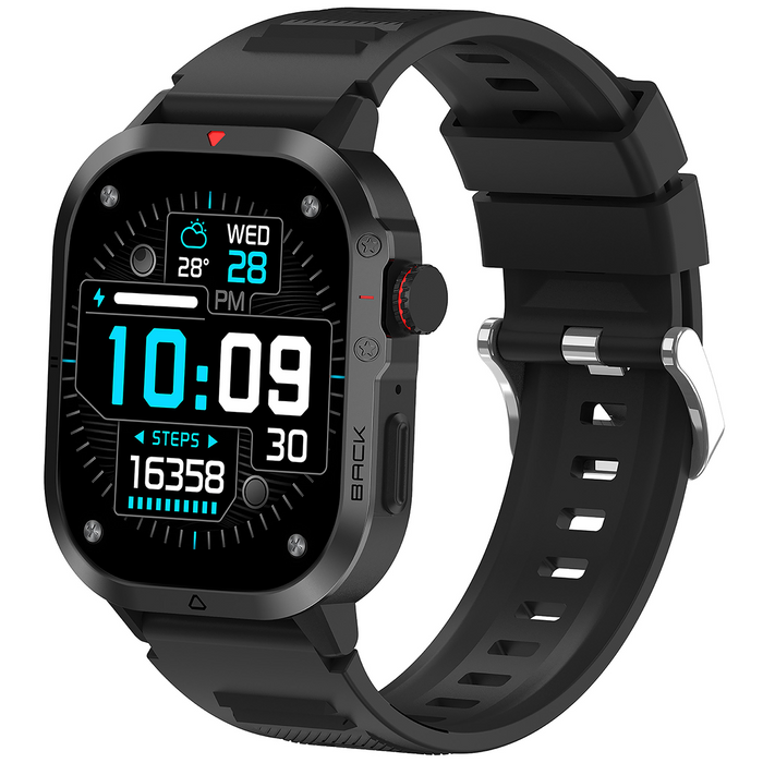 Denver Smartwatch - Android & iOS - Volledige Belfunctie - 100 Sportmodi - Sporthorloge - Hartslagmeter - Bloeddrukmeter - Stappenteller - SWC195