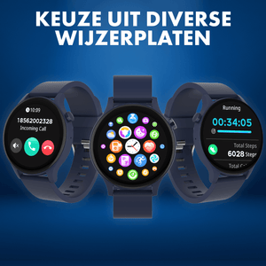 Denver Smartwatch - Android iOS - Volledige Belfunctie - Sporthorloge - Hartslagmeter - Saturatiemeter - Slaapmonitor - SWC338