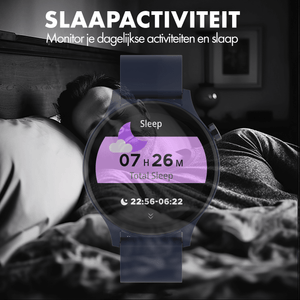 Denver Smartwatch - Android iOS - Volledige Belfunctie - Sporthorloge - Hartslagmeter - Saturatiemeter - Slaapmonitor - SWC338