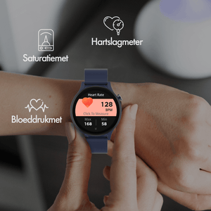 Denver Smartwatch - Android iOS - Volledige Belfunctie - Sporthorloge - Hartslagmeter - Saturatiemeter - Slaapmonitor - SWC338