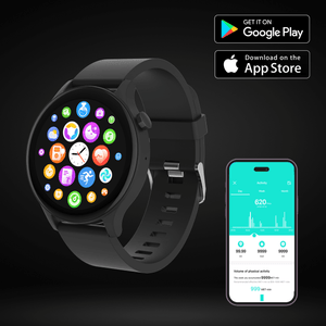 Denver Smartwatch - Android iOS - Volledige Belfunctie - Sporthorloge - Hartslagmeter - Saturatiemeter - Slaapmonitor - SWC338