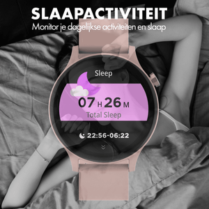 Denver Smartwatch - Android iOS - Volledige Belfunctie - Sporthorloge - Hartslagmeter - Saturatiemeter - Slaapmonitor - SWC338