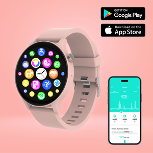 Denver Smartwatch - Android iOS - Volledige Belfunctie - Sporthorloge - Hartslagmeter - Saturatiemeter - Slaapmonitor - SWC338