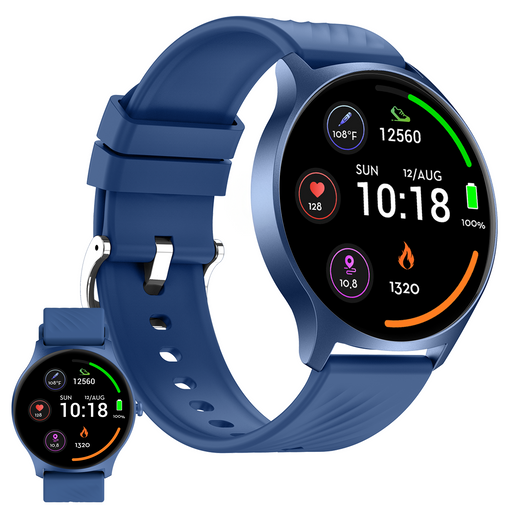 Denver smartwatch - Android iOS - Volledige Belfunctie - Amoled Display - Sporthorloge - Hartslagmeter - Saturatiemeter - Slaapmonitor - SWC387