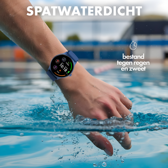 Denver smartwatch - Android iOS - Volledige Belfunctie - Amoled Display - Sporthorloge - Hartslagmeter - Saturatiemeter - Slaapmonitor - SWC387