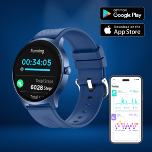 Denver smartwatch - Android iOS - Volledige Belfunctie - Amoled Display - Sporthorloge - Hartslagmeter - Saturatiemeter - Slaapmonitor - SWC387