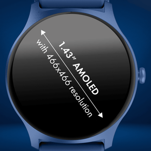Denver smartwatch - Android iOS - Volledige Belfunctie - Amoled Display - Sporthorloge - Hartslagmeter - Saturatiemeter - Slaapmonitor - SWC387