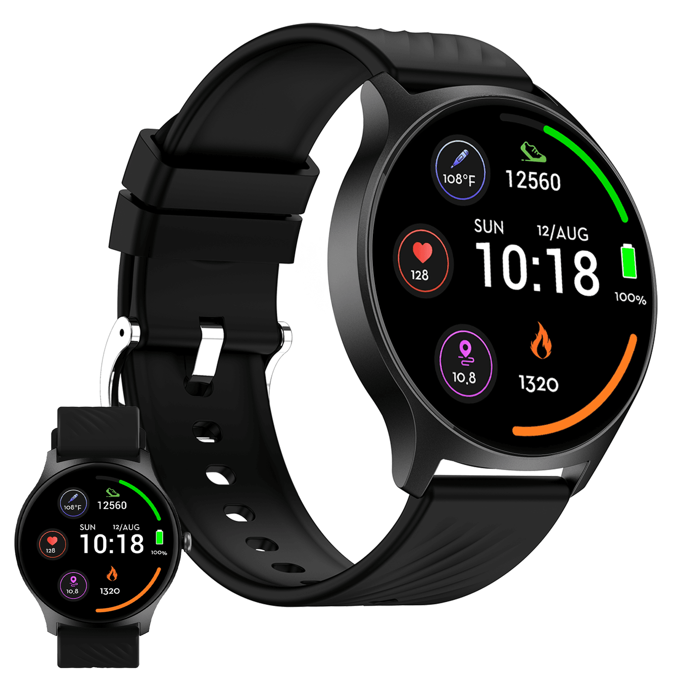 Smartwatches met AMOLED scherm'