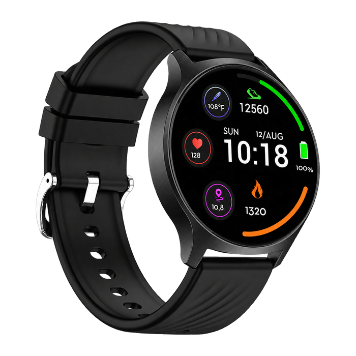 Denver smartwatch - Android iOS - Volledige Belfunctie - Amoled Display - Sporthorloge - Hartslagmeter - Saturatiemeter - Slaapmonitor - SWC387