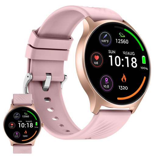 Denver smartwatch - Android iOS - Volledige Belfunctie - Amoled Display - Sporthorloge - Hartslagmeter - Saturatiemeter - Slaapmonitor - SWC387