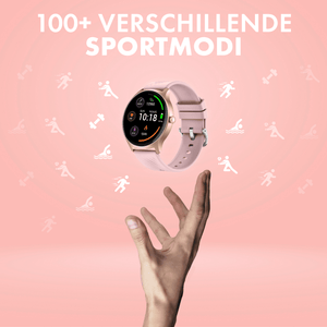 Denver smartwatch - Android iOS - Volledige Belfunctie - Amoled Display - Sporthorloge - Hartslagmeter - Saturatiemeter - Slaapmonitor - SWC387