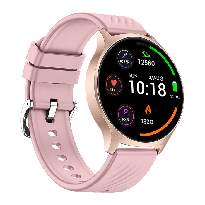Denver smartwatch - Android iOS - Volledige Belfunctie - Amoled Display - Sporthorloge - Hartslagmeter - Saturatiemeter - Slaapmonitor - SWC387